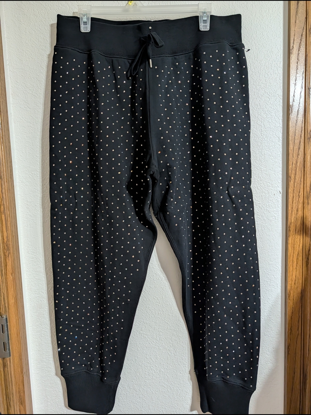 Polo by Ralph Lauren Black Joggers with Silver Stud Detailing